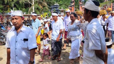 Polsek Tommo Gelar Pengamanan Hari Raya Galungan
