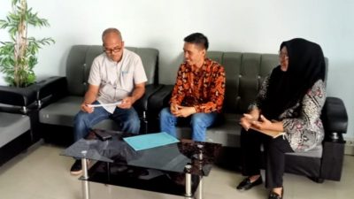 Dinsos Sulbar dan PT Pos Indonesia Cabang Mamuju Koordinasi Teknis Penyaluran BLTS Kesra 2025