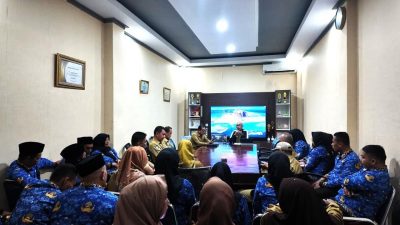 Dinsos Sulbar Gelar Rapat Internal Bahas Realisasi Kegiatan dan Capaian Kinerja