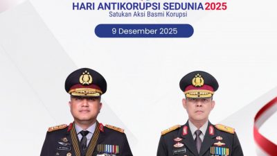 Polda Sulbar Dukung Penuh Aksi Basmi Korupsi Sedunia