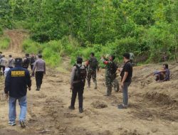 Tim Gabungan Gelar Operasi Penertiban Aktivitas Tambang Emas di Kalumpang