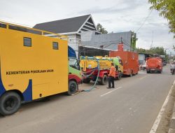 BPBD Sulbar Kerahkan Mobil Toilet dan Tangki Air di Lapangan Ahmad Kirang