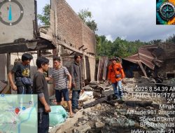 Kebakaran di Tandukkalua Mamasa, 2 Orang Luka Ringan