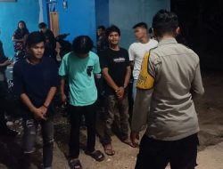 Polisi Amankan Sekelompok Pemuda Mabuk dan Ribut di Kamar Kost