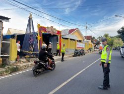 Gereja di Mamuju Jadi Prioritas Patroli Dialogis Ditlantas Polda Sulbar Selama Nataru