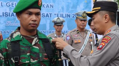 Kapolresta Mamuju Pimpin Langsung Latpraops dan Apel Gelar Pasukan Operasi Lilin 2025
