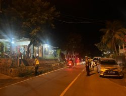 Ditlantas Polda Sulbar Aktif Patroli Dialogis di Gereja dan Jalan Arteri Mamuju