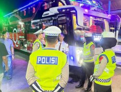 Ditlantas Polda Sulbar Perketat Pengawasan Bus Jelang Lonjakan Mobilitas Nataru
