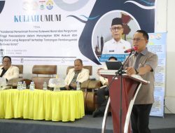 Sekprov Sulbar Berikan Kuliah Umum Pasca Sarjana Universitas Tomakaka Mamuju