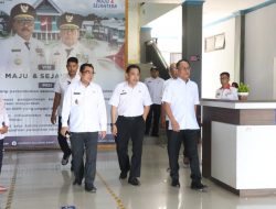 Sekda Sulbar Tinjau Penempatan OPD Pasca Penggabungan