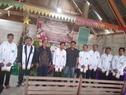 Kepala Desa Boda boda Hadiri Natal di Gereja Maranatha