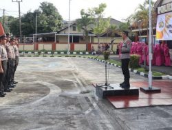 Sebanyak 56 Personel Polresta Mamuju Naik Pangkat