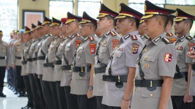 Kapolda Sulbar Pimpin Sertijab, 11 Pejabat Utama Berganti