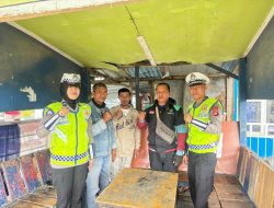 Ditlantas Polda Sulbar Sosialisasi Keselamatan Berlalu Lintas