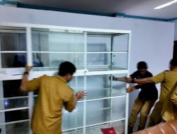 Dinsos P3A dan Pemdes Sulbar Mulai Tata Ruangan