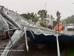Pusdalops BPBD Sulbar Terima Laporan Kejadian Angin Kencang di Majene 