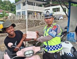 Ditlantas Polda Sulbar Gelar Kegiatan Tematik Bulan Tertib Helm