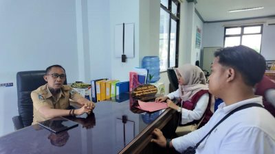 Dinsos P3A dan PMD Sulbar Terima Mahasiswa KKN Unsulbar