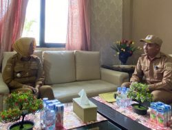 Plt Kadinsos P3A dan PMD Sulbar Terima Masukan dan Diskusi Ringan dengan Kades Lara