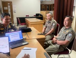 Biro Organisasi  Terima Satpol PP Sulbar Bahas Indikator Kinerja 