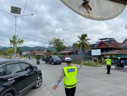 Polantas Polda Sulbar Gencarkan Pengaturan di Lokasi Rawan Macet