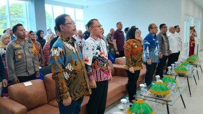 DKPPKB Sulbar Hadiri Peresmian Gedung Baru Bank Sulselbar