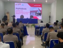 Polresta Mamuju Gelar Lat Pra Ops Pekat Marano Tahun 2026