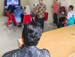 UPTD Samsat Polman Ikuti Webinar Layanan Kepegawaian BKPSDM Sulbar