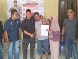 Polsek Kalukku Damaikan Dua Pria yang Nyaris Duel Menggunakan Parang