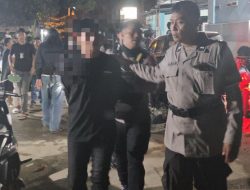 Pamapta Polresta Mamuju Amankan Terduga Pelaku Keributan Bersenjata Parang
