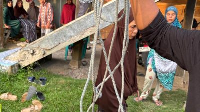 Kapolsek Tommo Langsung Datangi TKP Penemuan Mayat Wanita Gantung Diri