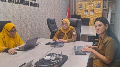 Badan Penghubung Sulbar Gelar Koordinasi Secara Virtual