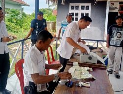 42 Kendaraan Terlayani di Samkel UPTD Pelayanan Pajak Mamuju di Sampaga
