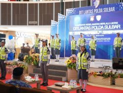 Kampanye Keselamatan Ditlantas Polda Sulbar Sukses