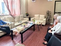 Kadinsos P3A dan PMD Sulbar Terima Pra Penelitian Mahasiswa STIA LAN Makassar