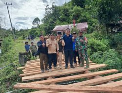 Dinas PUPR Sulbar Bangun Jembatan Darurat