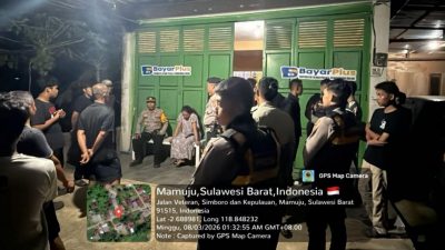 Tim 1 Patroli Polresta Mamuju Respon Cepat Dua Aduan Warga Sekaligus