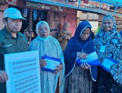 DTPHP Sulbar Bersama Mitra Salurkan Bantuan Rp30,58 Juta untuk Korban Kebakaran di Desa Galung Tulu