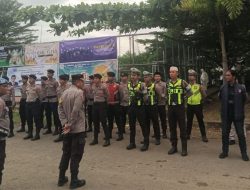 Polresta Mamuju Jaga Ketat Pelaksanaan Shalat Idul Fitri di Stadion Manakarra