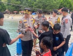 Kapolresta Mamuju Cek Kesiapan Pos Pantau Wisata Pantai