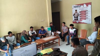 Bhabinkamtibmas Polsek Kalukku Selesaikan Kasus Penganiayaan Secara Kekeluargaan