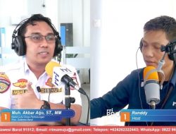 Kabid LLAJ Disperkimtanhub Paparkan Hasil Pemantauan Arus Balik Lebaran di Sulbar