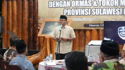 Halal Bihalal Kapolda Sulbar Bersama Tomas dan Ormas