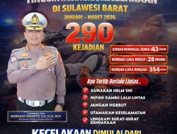 Dirlantas Polda Sulbar Gaungkan “Bulan Tertib Berkeselamatan”