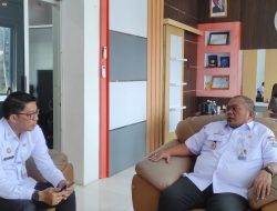 Redam Keresahan Masyarakat Terkait Isu Hidrometeorologi Kesbangpol Koordinasi ke BPBD Sulbar