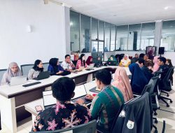 Biro Pemkesra Ikuti Rapat Teknis Evaluasi SAKIP OPD 2025