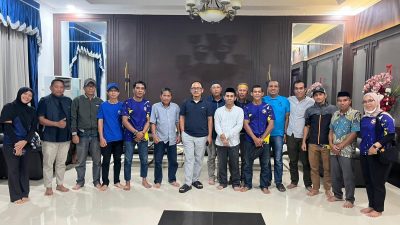 Terima Pengurus IPF Mamuju, Gubernur SDK Beri Lampu Hijau Pengembangan Olahraga Pickleball