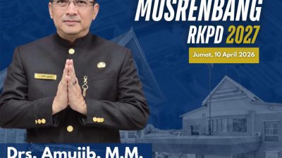 Musrenbang RKPD Tahun 2027 Usai, Amujib: Kolaborasi Solid