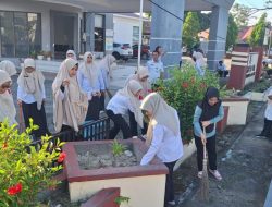 Sesuaikan Kebijakan WFH, Bapperida Sulbar Geser Giat Jumat Bersih Jadi Rabu Bersih   