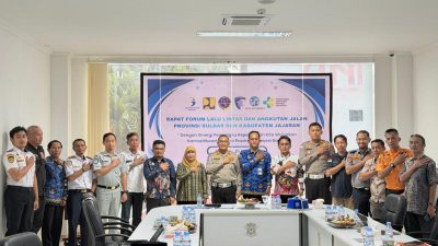 Dirlantas Pimpin Rapat LLAJ, Bahas 7 Program Strategis Tata Lalin
